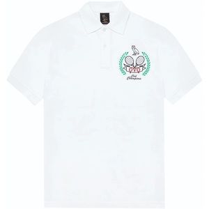 OCTOBER’S VERY OWN OVO Tennis Crest Pique Polo